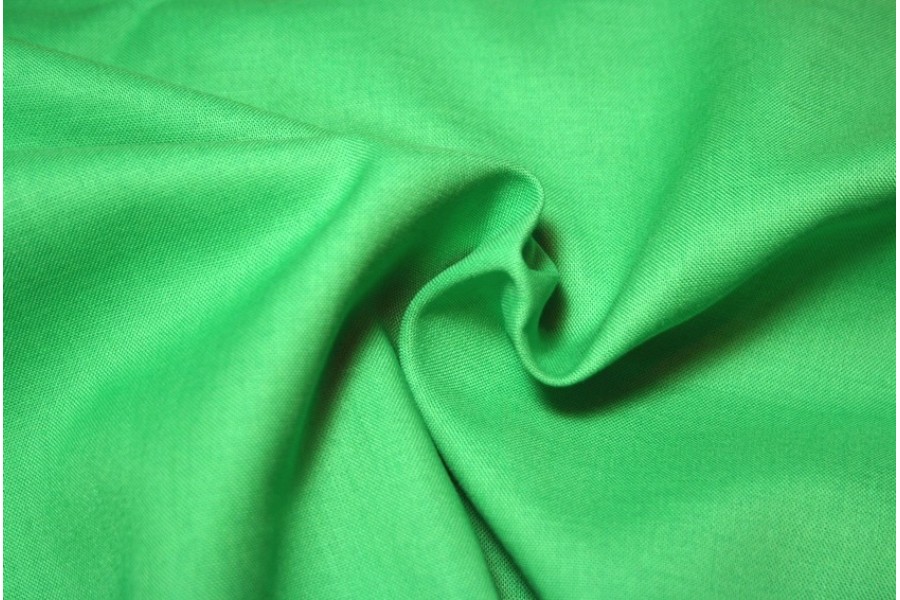 10cm Baumwollstoff uni (Standardqualität) apfelgrün (Grundpreis € 8,00/m)